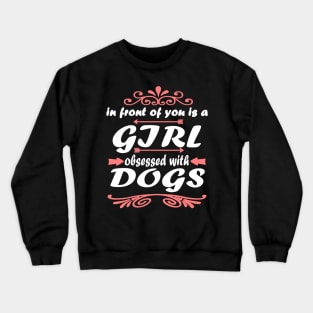 Dog terrier gassie go bulldog shepherd Crewneck Sweatshirt